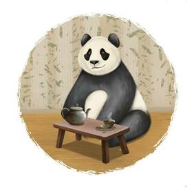 Панда и чай