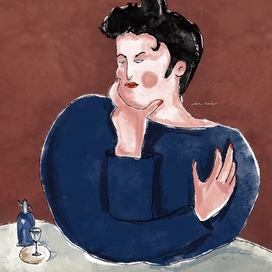 любительница абсента