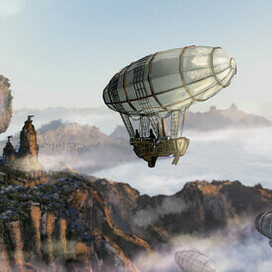 Скетч / фотобаш / фантастические миры