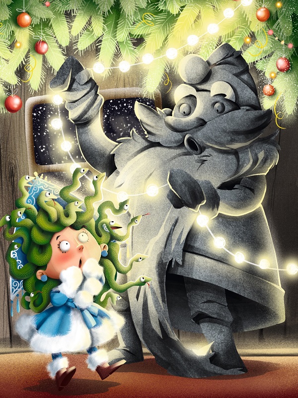 дед мороз и горгона