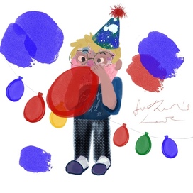 Папа в день рождения 