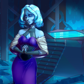 Синий алмаз