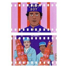 Открытки к фильму Гранд Будапешт