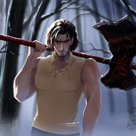 Иллюстрация к книге "Шёпот Стража" 