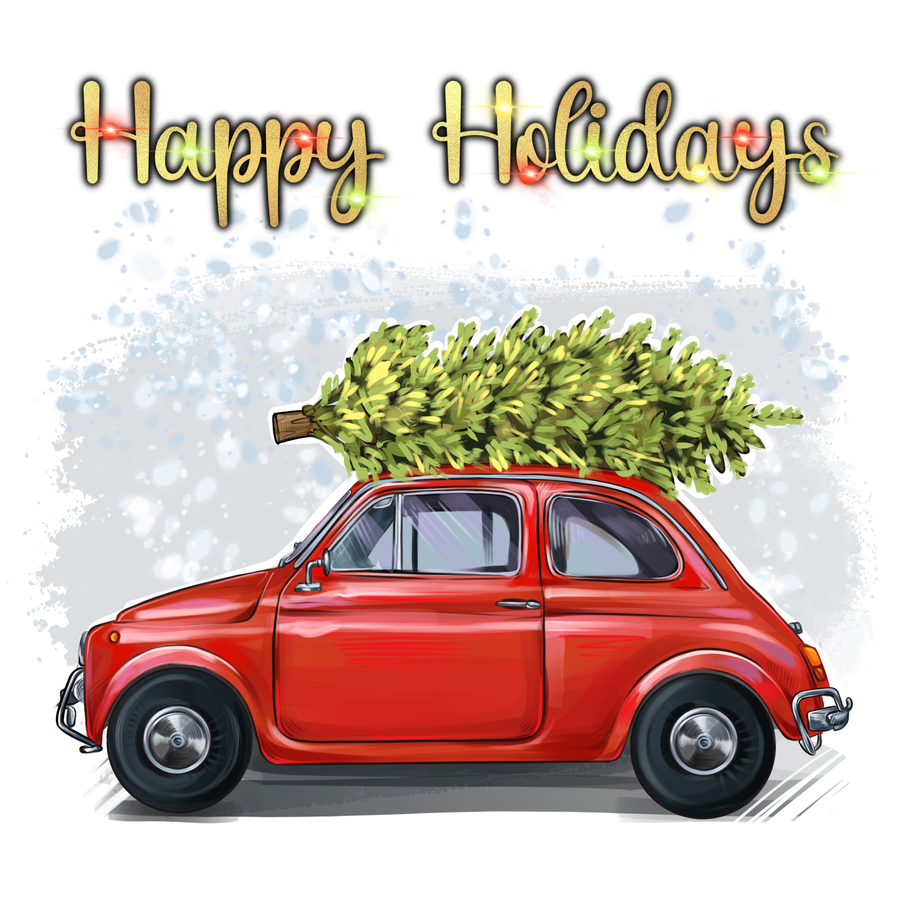 Рождественские иллюстрации