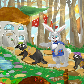 Лесной мотель "Грибное место"