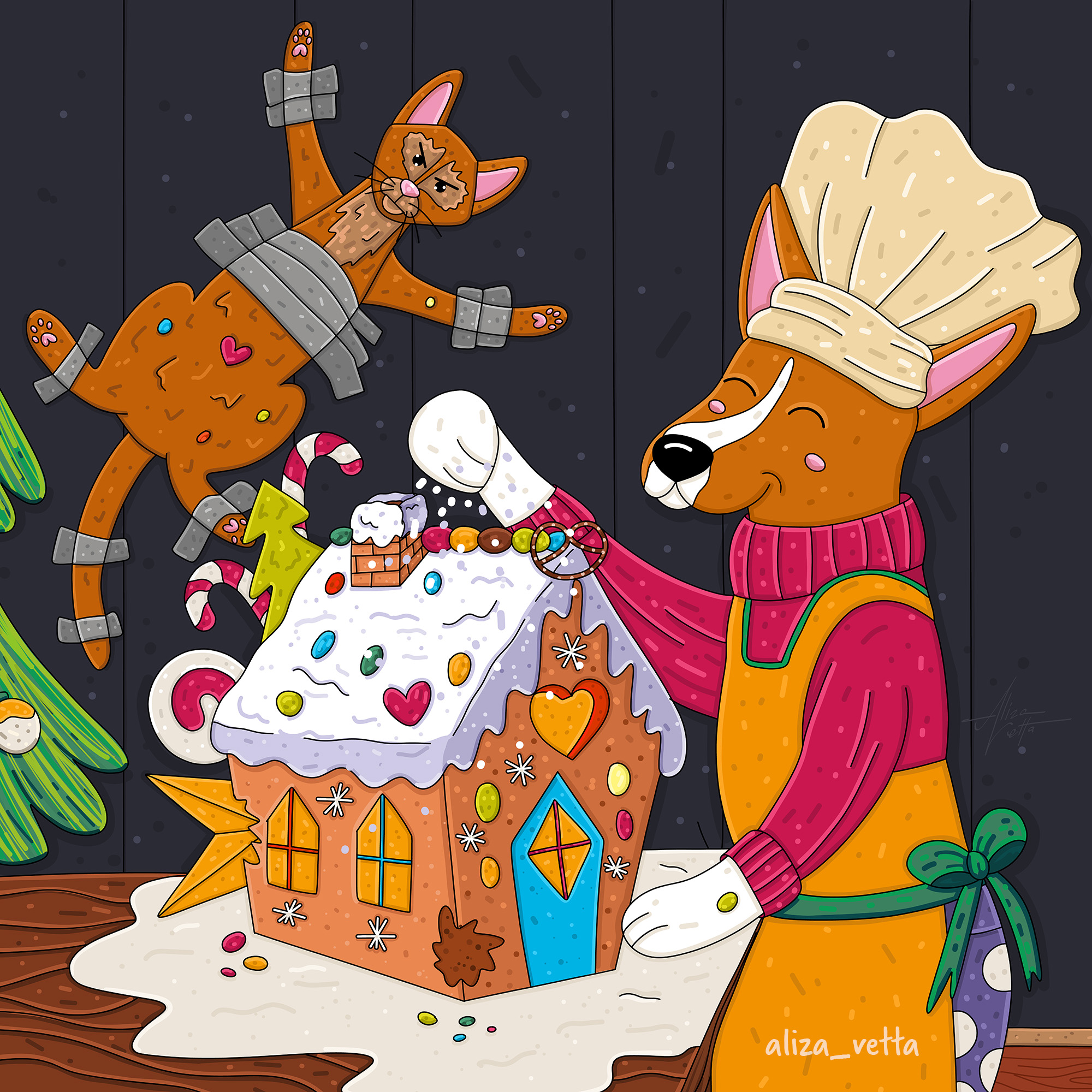 Пряничный домик