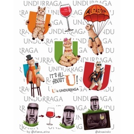 Стикерпак для бренда вин Undurraga