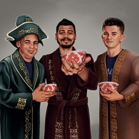 Коммерческая иллюстрация для команды по футзалу