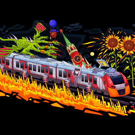 Принт для gasfort x popmerch