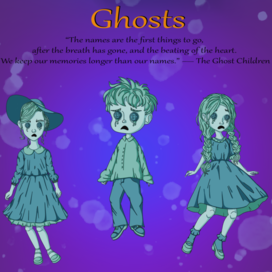 Coraline - Neil Gaiman/Chosts  