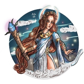 Богиня Селена