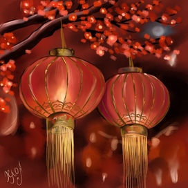 Китайские фонарики