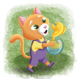 Золотая рыбка.