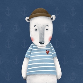 Разработка персонажа для плаката в детскую комнату!