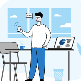 Серия иллюстраций для оформления сайта завода