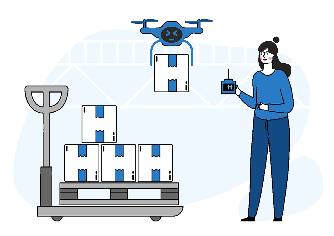 Серия иллюстраций для оформления сайта завода