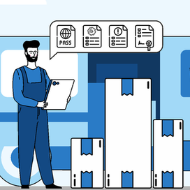 Серия иллюстраций для оформления сайта завода