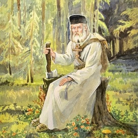 Серафим Саровский для издательства "Вольный странник"