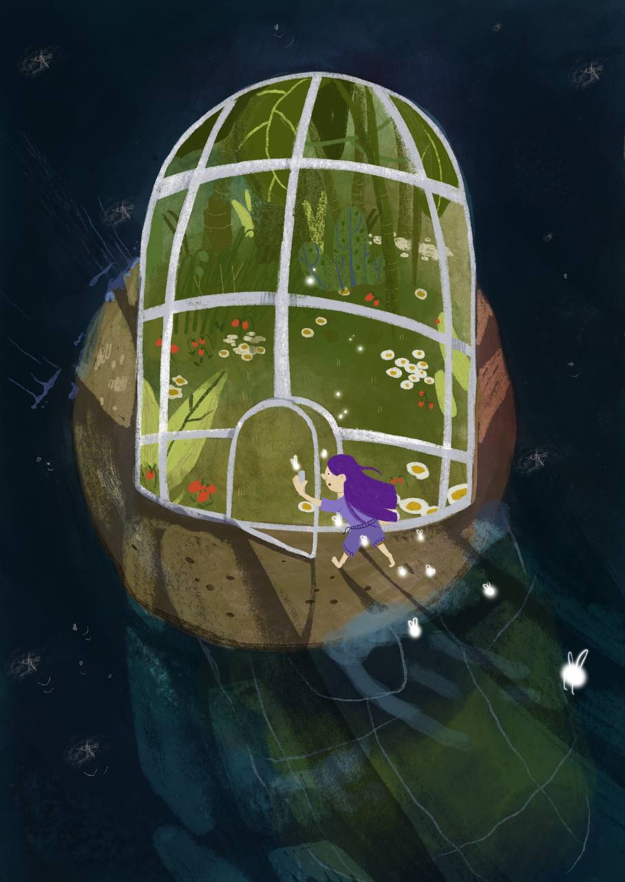 Серия открыток для подкаста "сказки Морфея"