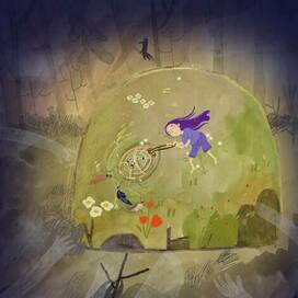 Серия открыток для подкаста "сказки Морфея"