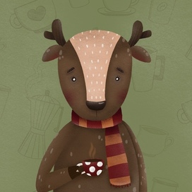 Разработка персонажа для плаката в детскую комнату!