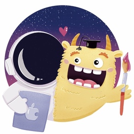 Космическая дружба ❤️