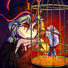 Птичка в золотой клетке