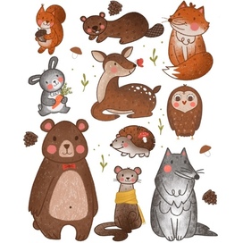 Лесные животные