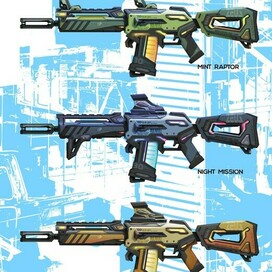 Tarbosa Zeus / KAIJU-RX7 // Pulse Assault Rifle concept