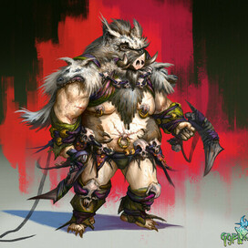 Heavy Goblin Axe / Manbearpig