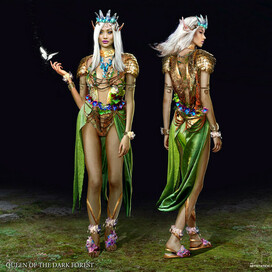 Queen of the dark forest