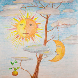 Облако на дереве