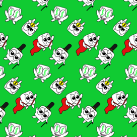 Паттерн с зефиркой