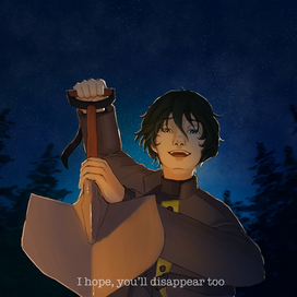 I hope, you’ll disappear too