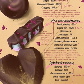 Рецепт конфет