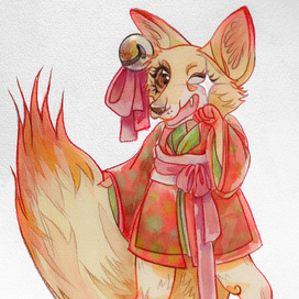 Лисичка японка