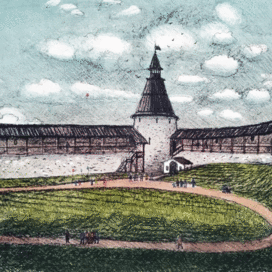 Кром. Красный шарик.