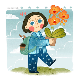 Весенняя девчонка