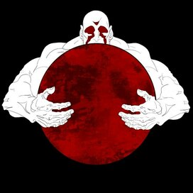 Нечто держит Луну(?) 