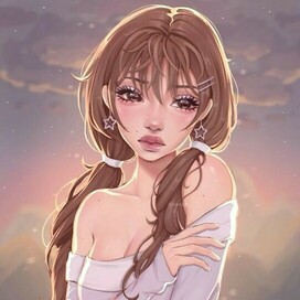 Рисунок девушки 