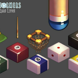 Billiards icons