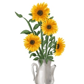 Подсолнухи