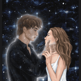 Иллюстрация для обложки книги «Свидание с призраком»