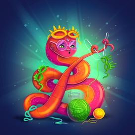 Змей - плетельщик