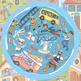 Путешествие пузыря (интерактивное окошко)