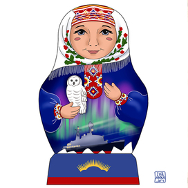 Матрешка Мурманская