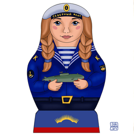 Матрешка Мурманская