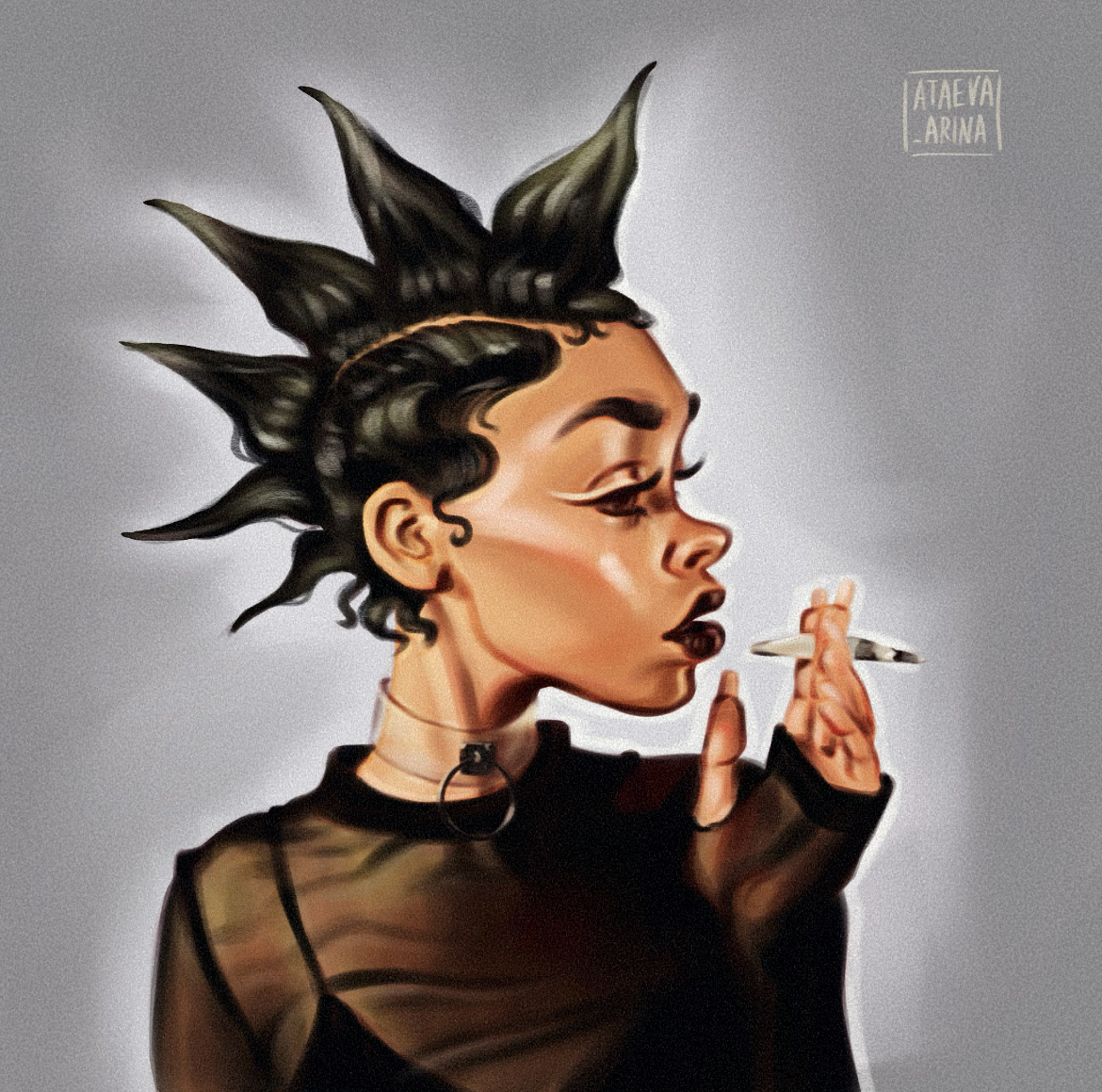 Стилизованный портрет