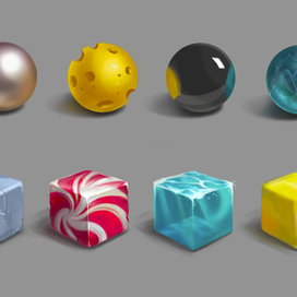 Концепт-арт текстур